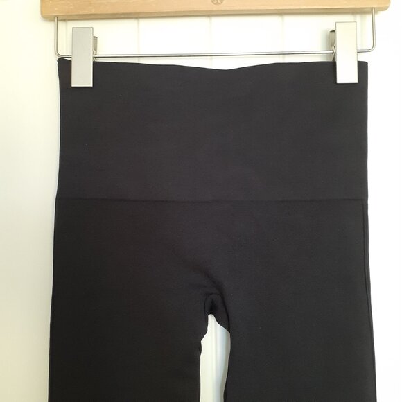 Set of 2 Spanx Look At Me Now Seamless Leggings Black Blue Size M - Picture 5 of 14